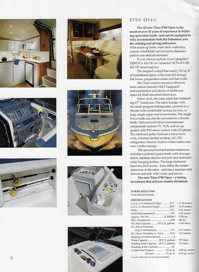 Tiara 1996 Brochure