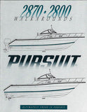 Pursuit 2800/2870 Walkaround Brochure