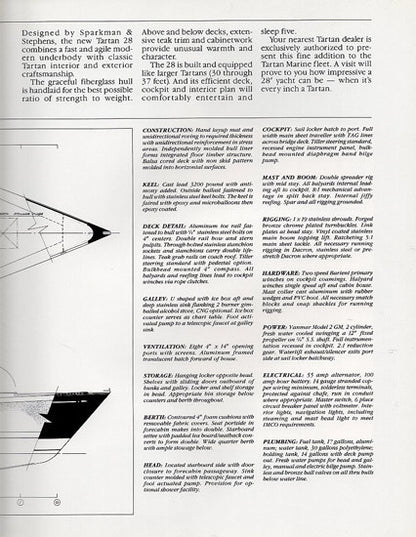 Tartan 28 Brochure