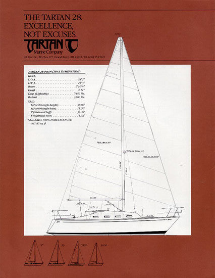Tartan 28 Brochure