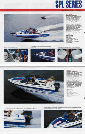 Sunbird 1990 Brochure