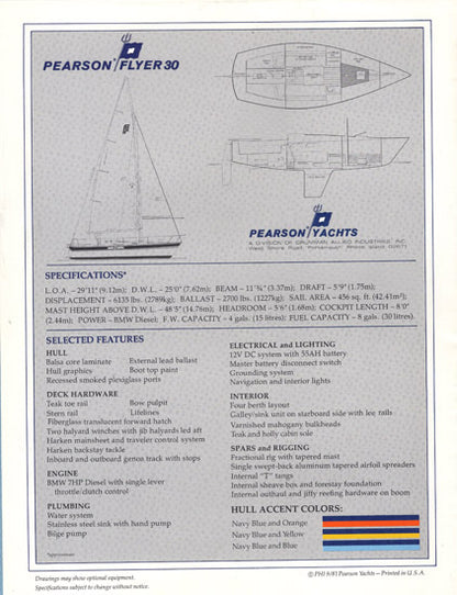 Pearson Flyer [30'] Brochure