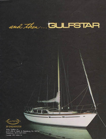 Gulfstar 39 Brochure
