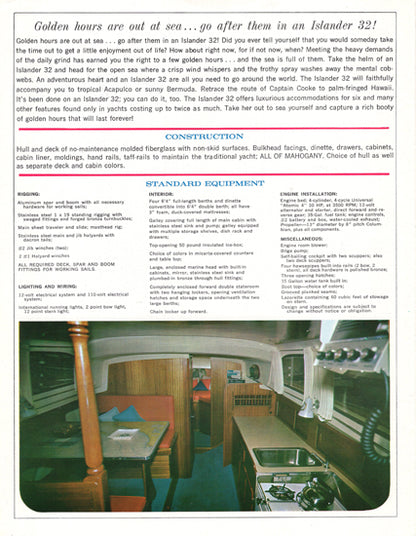 Islander 32 Brochure