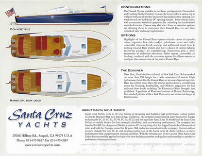 Santa Cruz Coastal Flyer Brochure