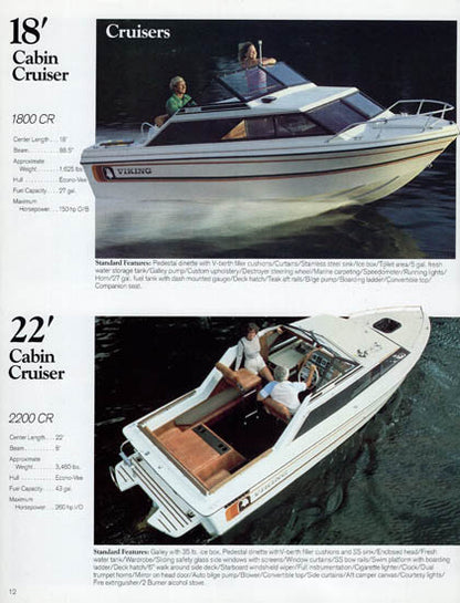 Viking 1982 Brochure