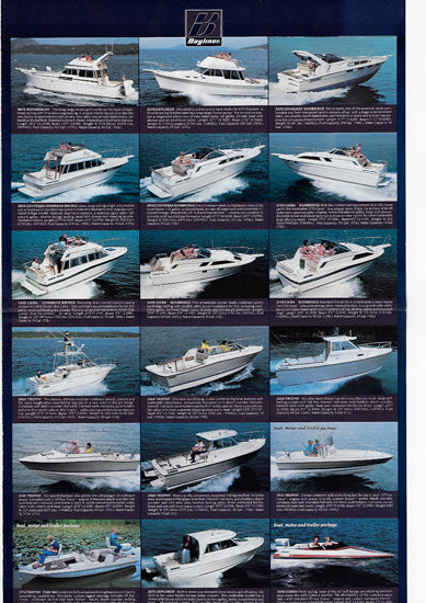 Bayliner 1984 Abbreviated Brochure
