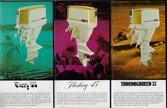 Chrysler 1968 Outboard Brochure