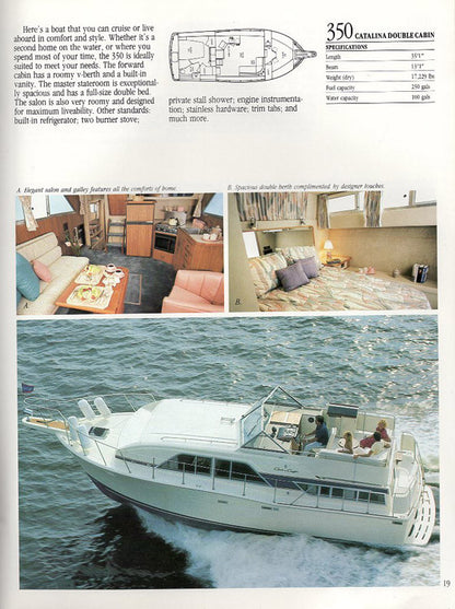 Chris Craft 1987 Cruisers Brochure