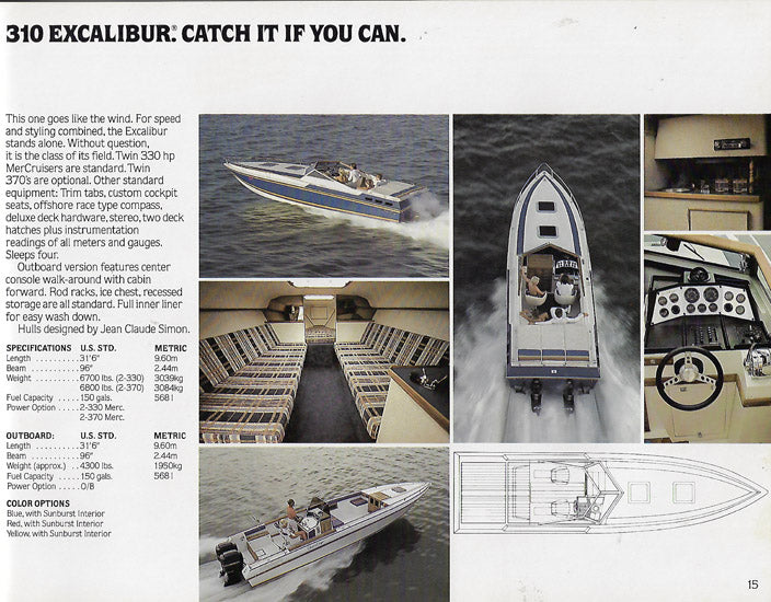 Chris Craft 1980 Sport Boats Brochure
