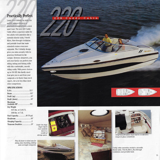 Celebrity 1996 Brochure