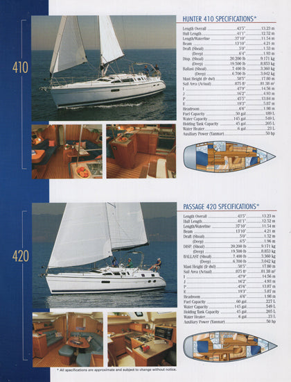 Hunter 2000 Brochure