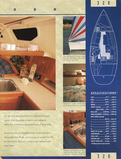 Hunter 320 Brochure