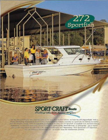 Sport Craft 272 Sportfish Brochure
