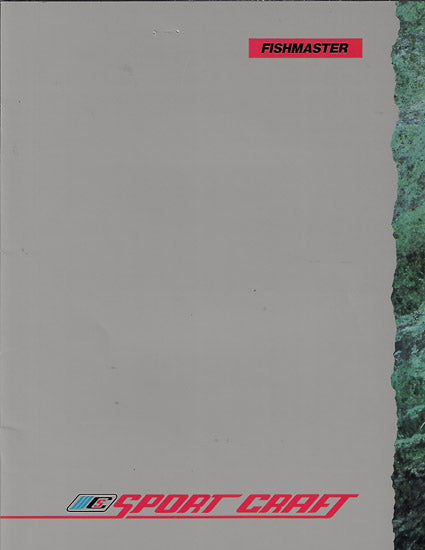 Sport Craft 1990 Fisherman Brochure