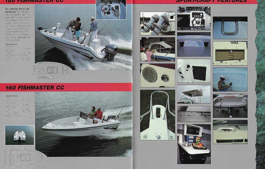 Sport Craft 1990 Fisherman Brochure – SailInfo I boatbrochure.com