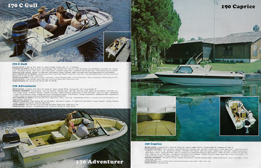 Sport Craft 1980s Brochure