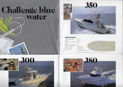 Luhrs 1990s Sportfisherman Brochure