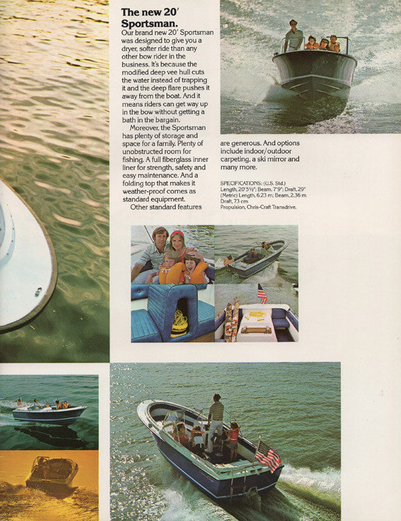 Chris Craft 1977 Sport Boats Brochure
