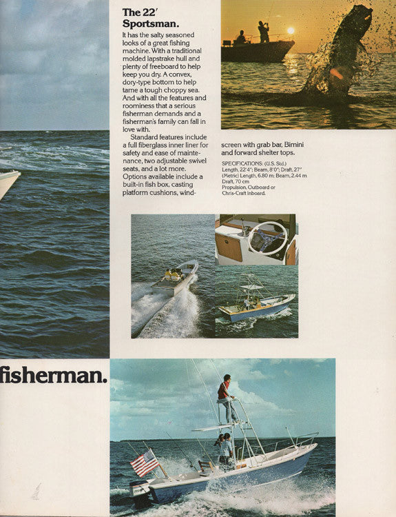 Chris Craft 1977 Sport Boats Brochure