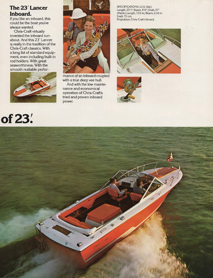 Chris Craft 1977 Sport Boats Brochure