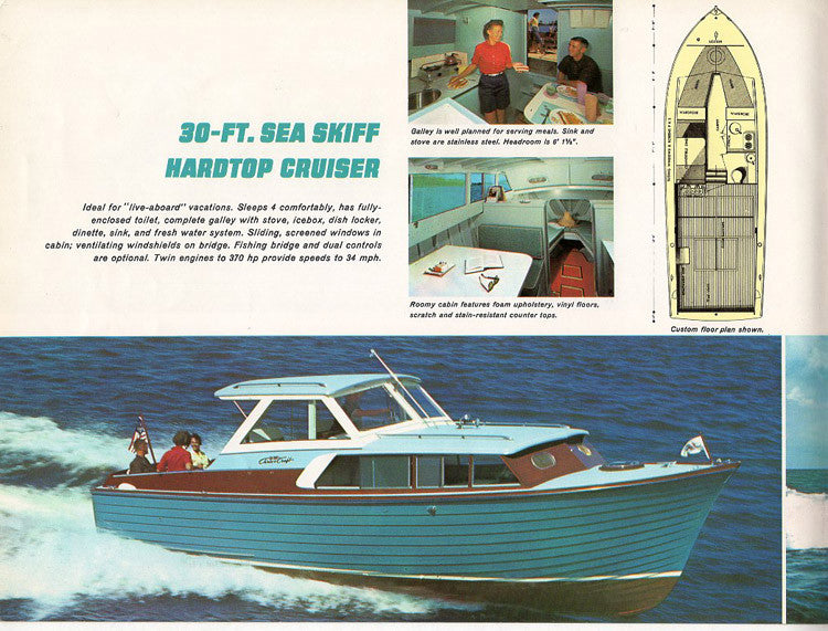Chris Craft 1961 Sea Skiff Brochure