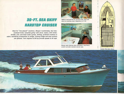 Chris Craft 1961 Sea Skiff Brochure