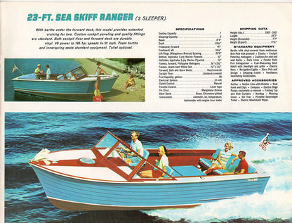Chris Craft 1961 Sea Skiff Brochure