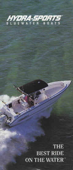 Hydra Sports 1997 Saltwater Abbreviated Brochure