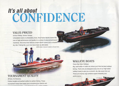 Hydra Sports 1997 Freshwater Abbreviated Brochure