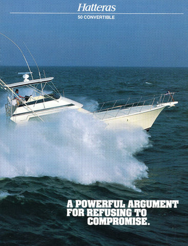 Hatteras 50 Convertible Brochure