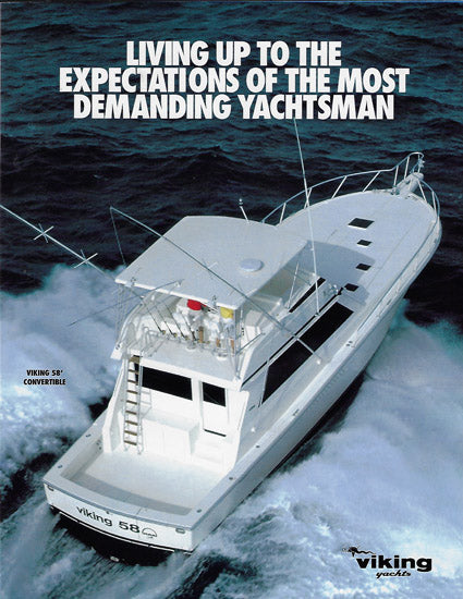 Viking 58 Convertible Brochure