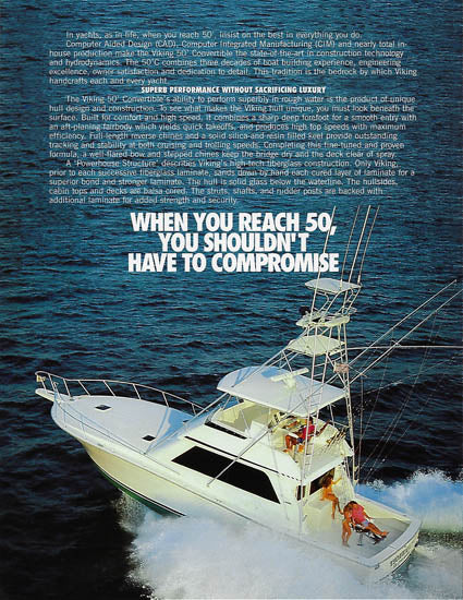 Viking 50 Convertible Brochure