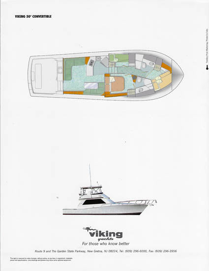 Viking 50 Convertible Brochure