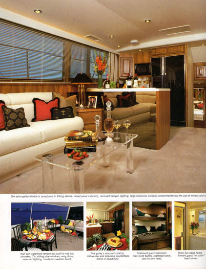 Viking 54 / 60 Motor Yacht / Cockpit Brochure