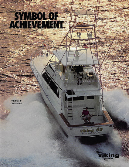 Viking 53 Convertible Brochure