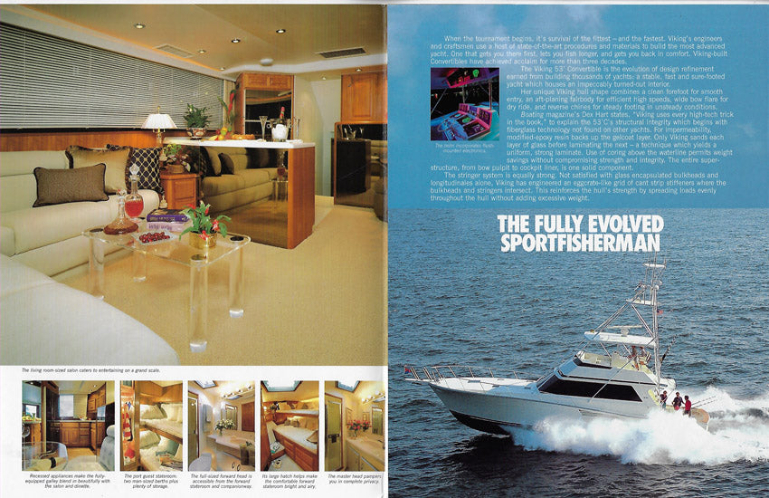 Viking 53 Convertible Brochure