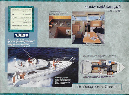 Viking Sport Cruisers 2000 Brochure