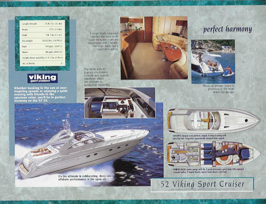 Viking Sport Cruisers 2000 Brochure