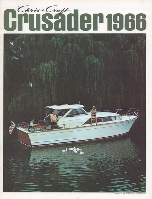 Chris Craft 1966 Crusader Brochure