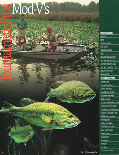 Sea Nymph 1996 Brochure