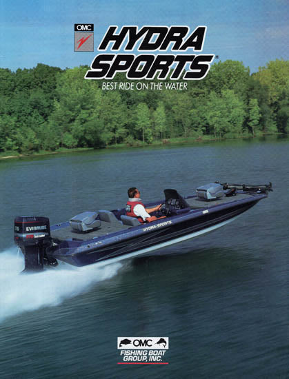 Hydra Sports 1995 Freshwater Brochure