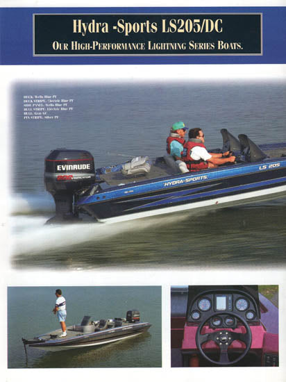 Hydra Sports 1996 Freshwater Brochure