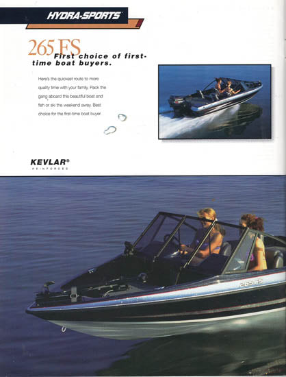 Hydra Sports 1997 Freshwater Brochure