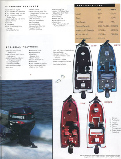 Hydra Sports 1997 Freshwater Brochure