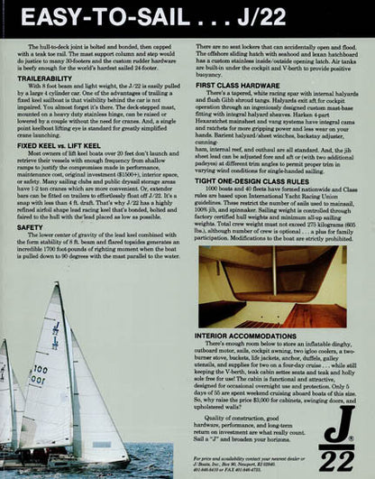 J/22 Brochure