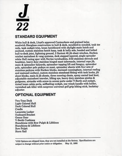 J/22 Brochure