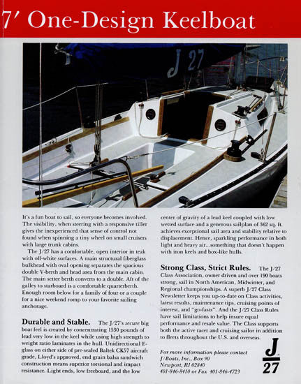 J/27 Brochure