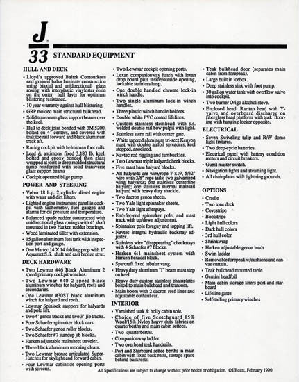 J/33 Brochure