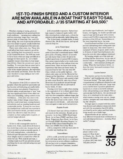 J/35 Brochure